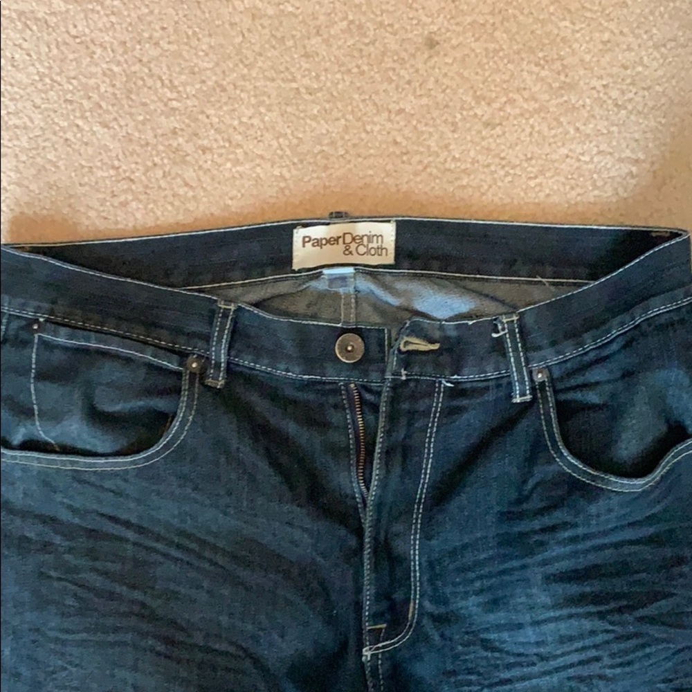 Paper Denim & Cloth men’s denim jeans 36x32